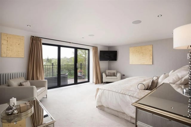 The property includes six impressive bedrooms.