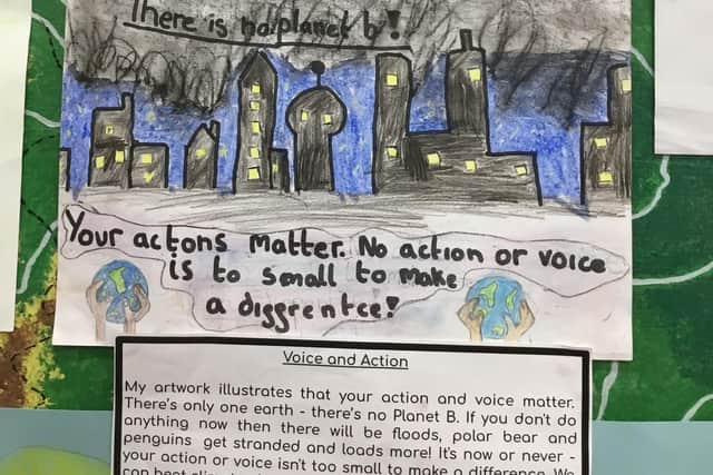 Children explore how the climate crisis impacts on vulnerable communities.