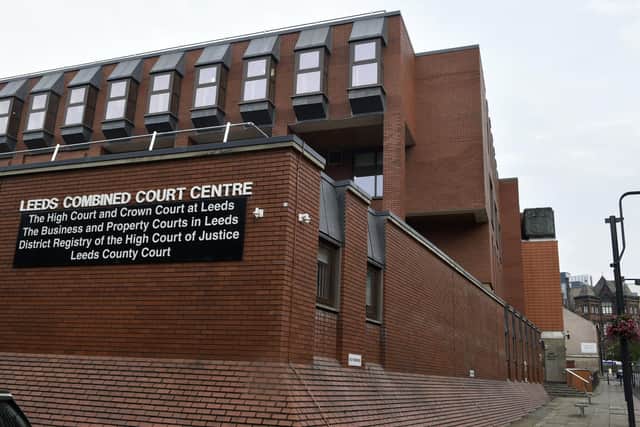 The sentencing hearing took place at Leeds Crown Court.