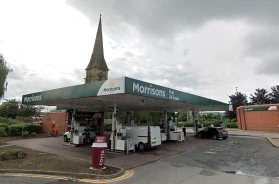 The "unpleasant" incident took place at Morrisons in Hunslet.
