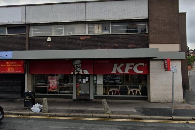 The KFC in Roundhay Road, Harehills, scored 3.7 from 586 reviews
