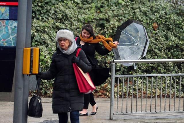 Leeds is braced for a windy weekend, according to the Met Office. Photo: Simon Hulme.