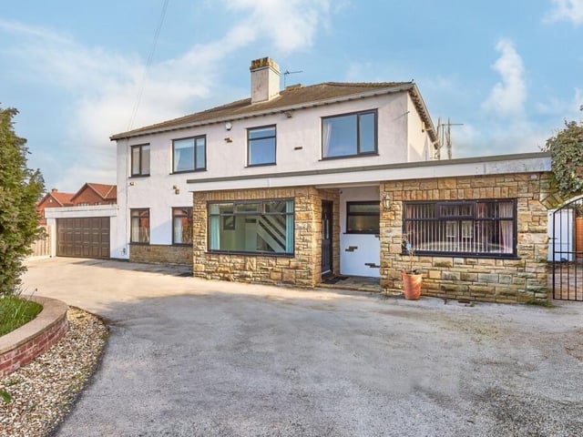 This lovely home, on Gill Sike Avenue, is currently for sale for £650,000 through estate agents Enfields Luxe.