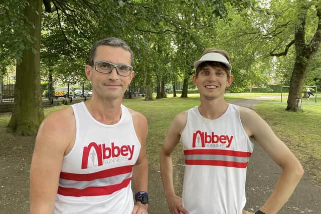 Tom Rogerson, 45, and Simon Jones, 31, took on the gruelling challenge on Saturday (June 17).