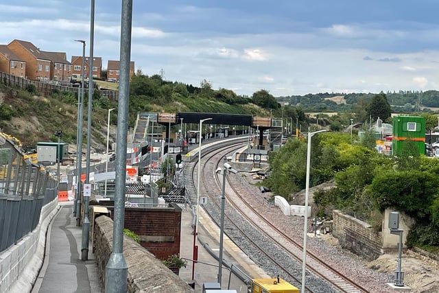 The new platform at Morley station opened in summer 2023, allowing for longer trains to service the station. Work will continue on-site into 2024 to complete work on the new footbridge and lifts connecting the two platforms.