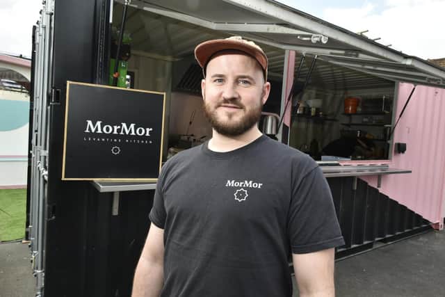 Street food business MorMor, founded by Leeds chef Hugo Monypenny, has been announced as one of the new vendors at Trinity Kitchen (Photo: Steve Riding)