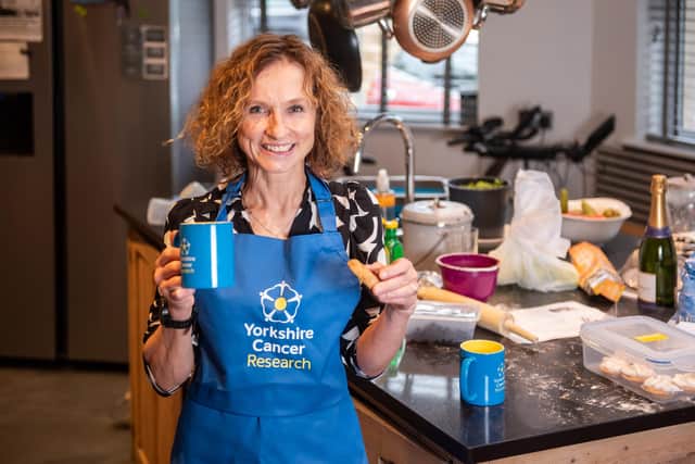 A Huby host for Yorkshire's Big Brew for Yorkshire Cancer Research. Photo: Jonathan Pow
