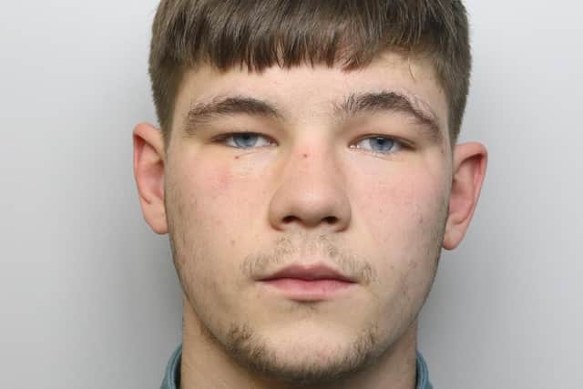 Drug dealer Connagh McGuire, 19, was sentenced to 28 months in custody at Leeds Crown Court (Photo by WYP)