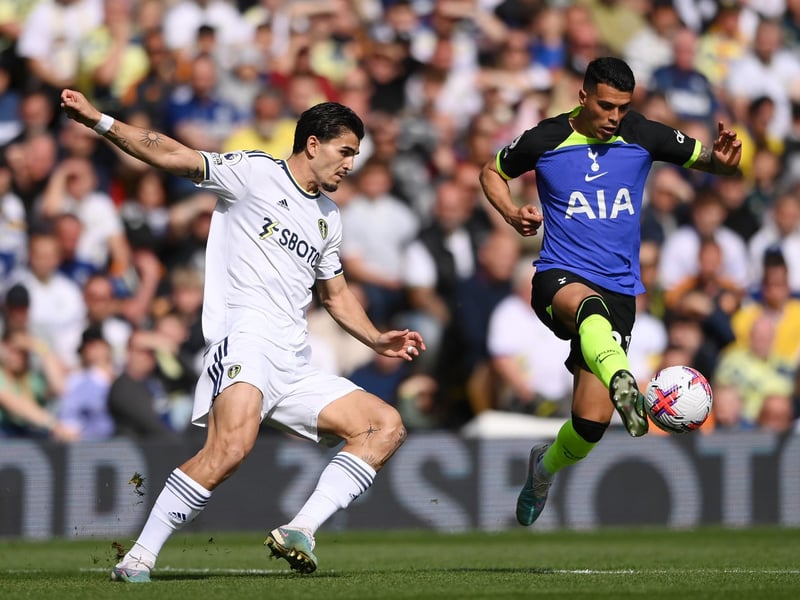 The 23-year-old is another option at centre-back or even left-back, while Leeds sort that department out in the transfer window. Pic: Stu Forster/Getty