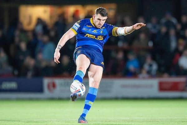 Lee Gaskell could return from injury when Trinity play host to Leigh next week. Picture by Allan McKenzie/SWpix.com.