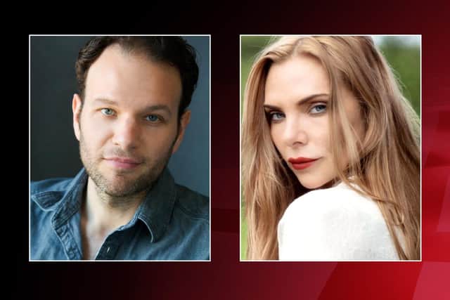 David Sturzaker plays England manager Gareth Southgate and EastEnders and Mount Pleasant actress Samantha Womack plays team psychologist Pippa Grange