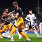 SETTING STANDARDS - Leeds United skipper Liam Cooper was one of few players to show the necessary aggression and performance levels at Fulham for Javi Gracia. Pic: Getty
