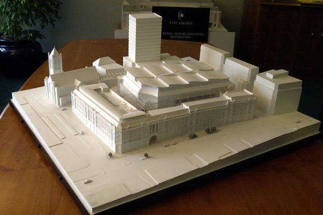 A model of The Light development in the city centre