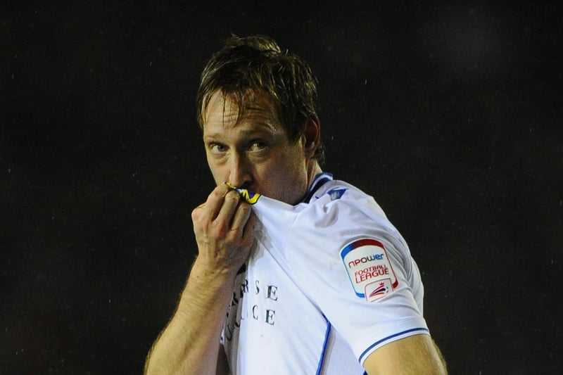 A Leeds legend in his own right and only the second South American in this list, Becchio entertained the masses during some of Leeds' darkest days, firing the club back to the second tier. 87 goals in 221 appearances only tells half the story. (Photo by Laurence Griffiths/Getty Images)