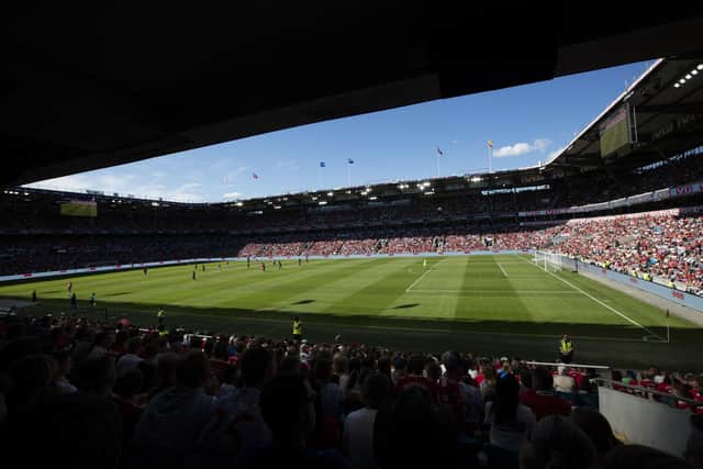 A general view inside the Ullevaal Stadion (Photo by Ragnar Singsaas/Getty Images)