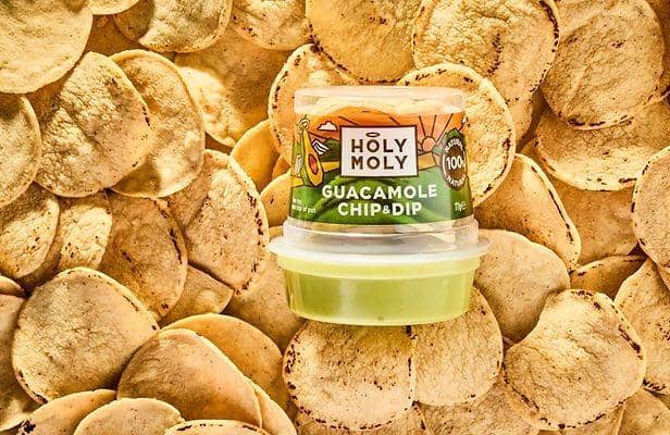 Holy Moly’s Guacamole Chip & Dip snack pot