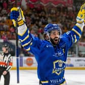 BACK FOR MORE: Matt Bissonnette has agreed terms on a third season with Leeds Knights - having helped them win three trophies in the past two seasons. Picture: Knights Media.