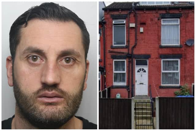 Nikolli was caught in the property on Clifton Terrace.