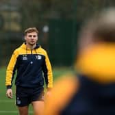 New Leeds Rhinos signing Kieran Hudson is back in training after a year out of action with an Achilles injury. Picture by Jonathan Gawthorpe.
