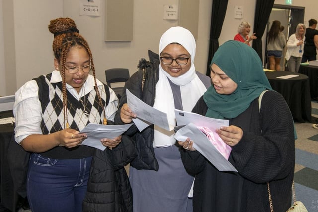 Students up and down the country as well as across Leeds have been discovering their results today.