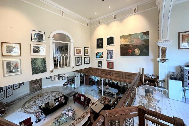 A gallery view of the ground floor interior.