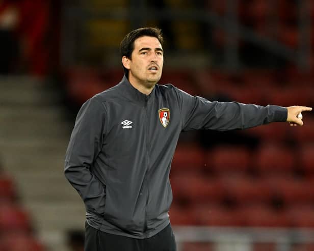 DOUBLE RAID: Eyed by Bournemouth under boss Andoni Iraola, above. Photo by Mike Hewitt/Getty Images.