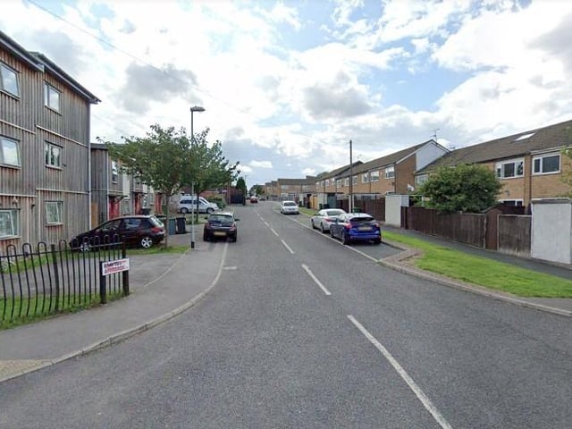 The Braytons and Farndales neighbourhood, in Swarcliffe, was 65th coldest in Yorkshire. Homes had an average energy efficiency rating of 61.43