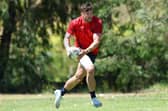 Matty Ashton, seen in training this week, will start for England against France on Saturday. Picture by Peter Keleman/SWpix.com.