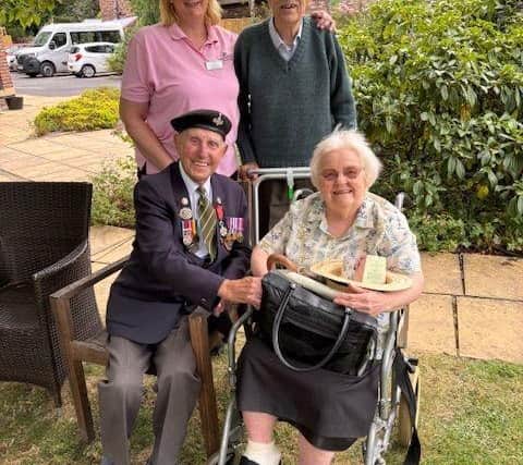 Mulberry Court residents enjoy their Summer Fete