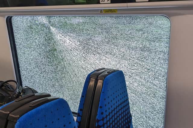 Passengers said they "jumped out of their skin" when the shots were fired at the trains. Photo: John Gallagher