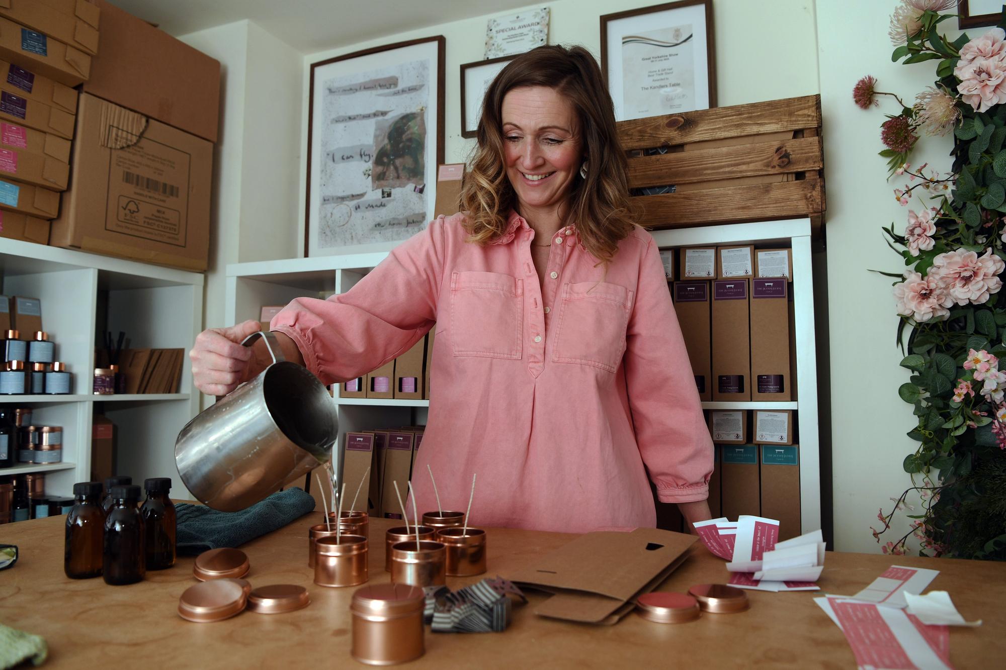 'My candles helped me deal with the trauma of ICU - now it's a booming business'