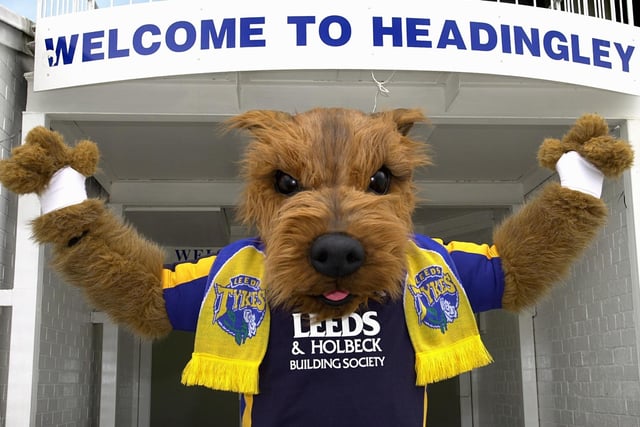 Leeds Tykes unveiled their new mascot at Headingley.