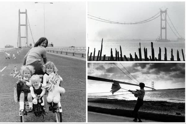 Enjoy these photo memories of the Humber Bridge.