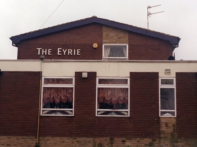 Did you enjoy a drink here back in the day? The Eyrie pub on Holtdale Approach pictured in March 1999. It closed in January 2013.