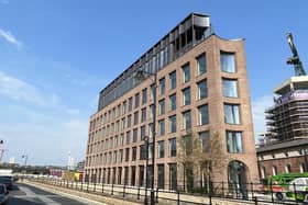 Globe Point, which measures at 37,800 sq ft, provides workspace for more than 400 people