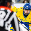 RAY OF LIGHT: Edgars Vengis has been a huge positive for Leeds Knights throughout the 2025-26 NIHL National season. Picture: Kev Bland/Knights Media.