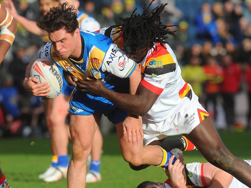 Rhinos have no experienced specialist cover in the halves so it’s highly likely Croft and Jake Connor will feature.