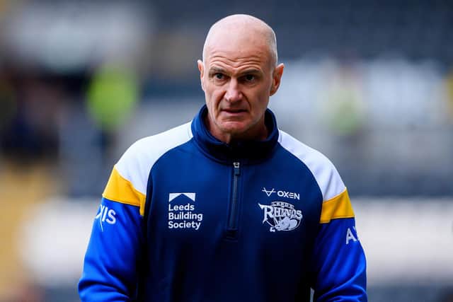 Leeds Rhinos coach Brad Arthur seen after Leeds Rhinos' 24-16 loss at Hull FC. Picture by Allan McKenzie/SWpix.com.