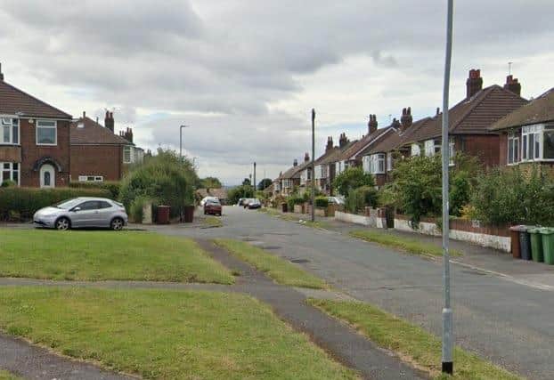 Carr Manor Grove, Moortown, where the three dragged a man from his car.