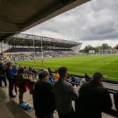 More than 12,000 fans turnerd up at Headingley last Sunday, but they weren't happy with what they witnessed in a 13-6 loss to Leigh. Picture by Ian Hodgson/PA Wire.