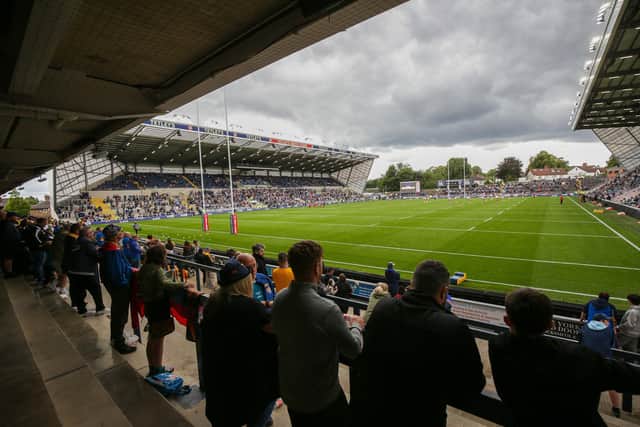 More than 12,000 fans turnerd up at Headingley last Sunday, but they weren't happy with what they witnessed in a 13-6 loss to Leigh. Picture by Ian Hodgson/PA Wire.
