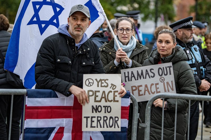 Other vigils have been held by Jewish communities in London and Manchester. Photo: Tony Johnson