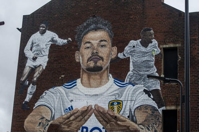 Paving the Way, in The Calls, is another designed by Akse P19 featuring Leeds United legends Albert Johanneson, Lucas Radebe and Kalvin Phillips.