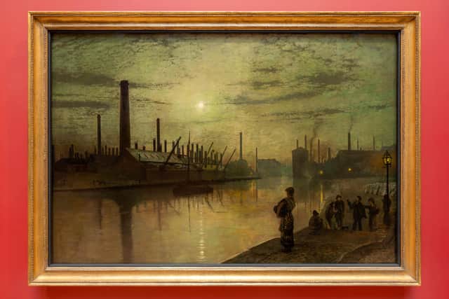 Reflections on the Aire – on strike 1879 by John Atkinson Grimshaw.