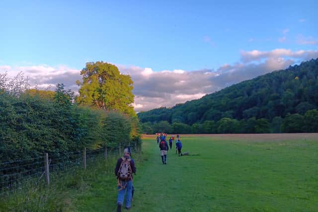 More than 50 people regularly join the Sheffield Night Hike.