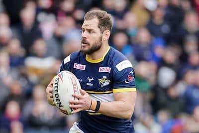 Aidan Sezer picked up two separate injuries last week, but has been included in Rhinos' 21-man squad. Picture by Alex Whitehead/SWpix.com.