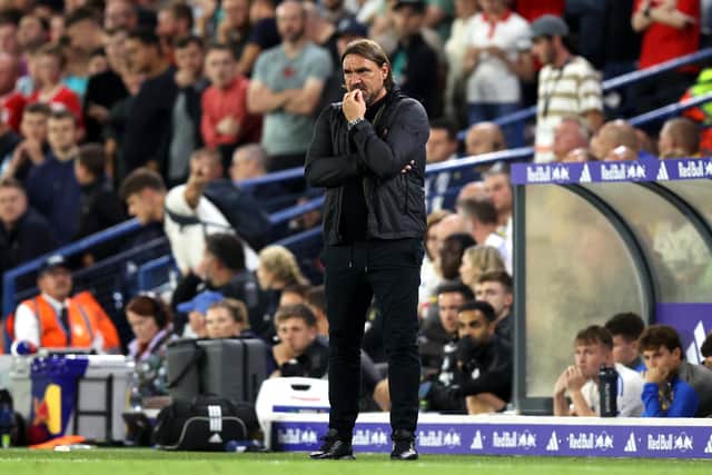 'LITMUS TEST': Next for Leeds United and boss Daniel Farke, above. Photo by George Wood/Getty Images.