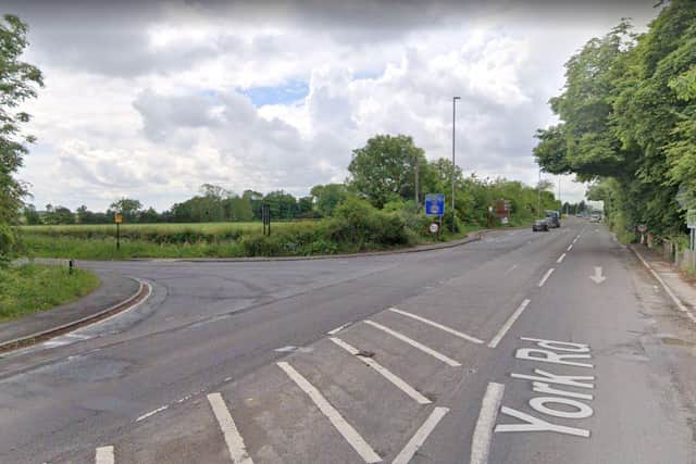 Carriageway widening works will introduce dedicated left and right turn lanes on Scholes Lane. Picture: Google