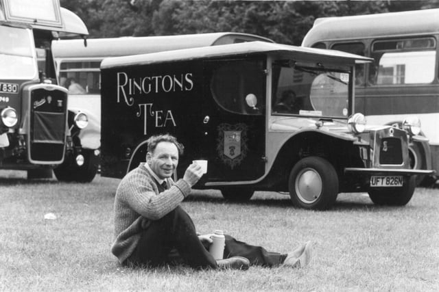 A Ringtons Tea Lorry pictured in June 1981.
