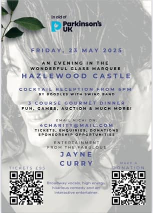 Nichi’s cocktail evening fundraiser at Hazlewood Castle on 23 May will raise funds for Parkinson’s UK with dinner, entertainment and more.